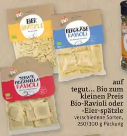 tegut Bio-Ravioli oder -Eier-spätzle Angebot