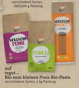 tegut Bio Pasta Angebot