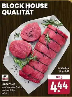 Famila Nord Ost BLOCK HOUSE Rinderfilet Angebot