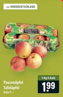 Famila Nord Ost Pausenäpfel Tafeläpfel Gala Kl. I Angebot