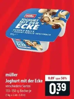Famila Nord Ost müller Joghurt mit der Ecke Angebot