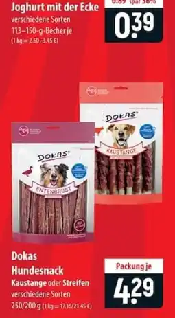 Famila Nord Ost Dokas Hundesnack Angebot