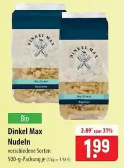 Famila Nord Ost Dinkel Max Nudeln Angebot