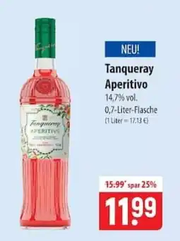 Famila Nord Ost Tanqueray Aperitivo Angebot
