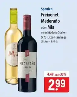 Famila Nord Ost Freixenet Mederaño oder Mia Angebot