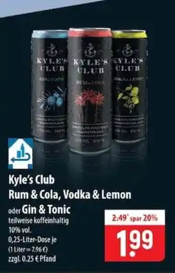 Famila Nord Ost Kyle's Club Rum & Cola, Vodka & Lemon Angebot
