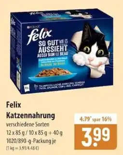Famila Nord Ost Felix Katzennahrung Angebot