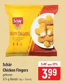 Famila Nord Ost Schär Chicken Fingers Angebot