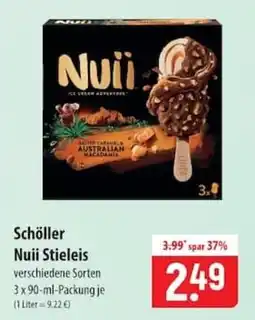 Famila Nord Ost Schöller Nuui Stieleis Angebot