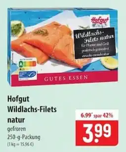Famila Nord Ost Hofgut Wildlachs-Filets natur Angebot