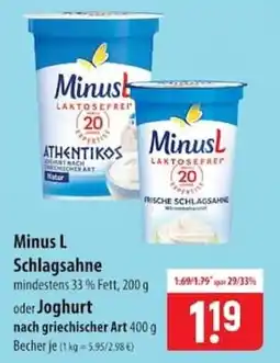Famila Nord Ost Minus L Schlagsahne Angebot