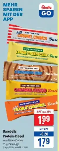 Famila Nord Ost Barebells Protein-Riegel Angebot