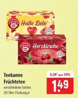 Famila Nord Ost Teekanne Früchtetee Angebot