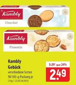 Famila Nord Ost Kambly Gebäck Angebot
