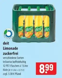 Famila Nord Ost deit Limonade zuckerfrei Angebot