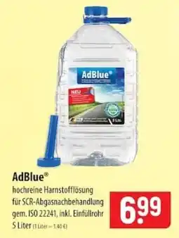 Famila Nord Ost AdBlue® hochreine Harnstofflösung Angebot