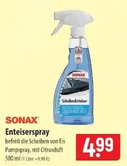 Famila Nord Ost SONAX Enteiserspray Angebot