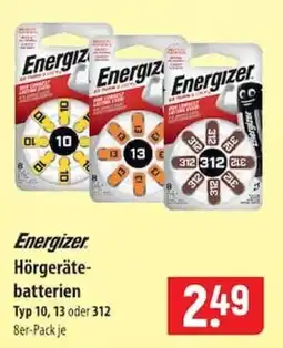 Famila Nord Ost Energizer Hörgeräte-batterien Angebot