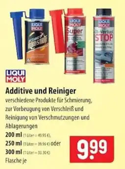 Famila Nord Ost Liqui Moly Additive und Reiniger Angebot