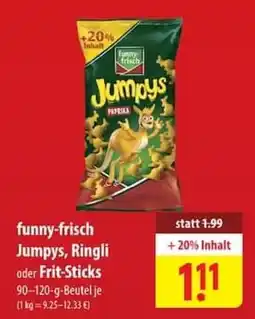Famila Nord Ost funny-frisch Jumpys, Ringli Angebot