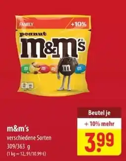 Famila Nord Ost m&m's Angebot