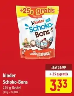 Famila Nord Ost kinder Schoko-Bons Angebot