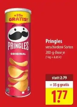 Famila Nord Ost Pringles Original Angebot