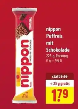 Famila Nord Ost nippon Pufffreis mit Schokolade Angebot