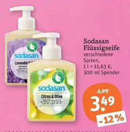 tegut Sodasan Flüssigseife Angebot