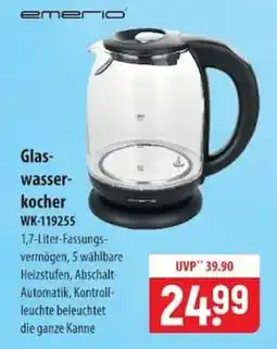 Famila Nord Ost emerio Glaswasser-kocher Angebot