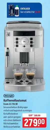 Famila Nord Ost DeLonghi Kaffeevollautomat Ecam 22.110.SB Angebot