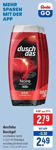 Famila Nord Ost duschdas Duschgel Angebot