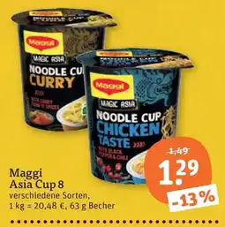 tegut Maggi Asia Cup Angebot