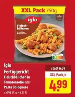Famila Nord Ost Iglo Fertiggericht Fleischbällchen Angebot