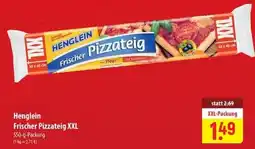 Famila Nord Ost Henglein Frischer Pizzateig XXL Angebot