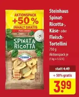 Famila Nord Ost Steinhaus Spinat & Ricotta Angebot