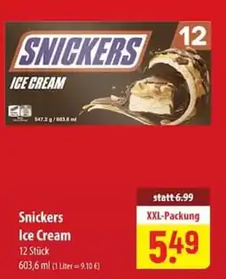 Famila Nord Ost Snickers Ice Cream Angebot