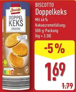 Aldi Nord Biscotto Doppelkeks Angebot
