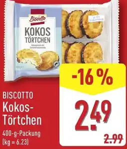Aldi Nord Biscotto Kokos-Törtchen Angebot