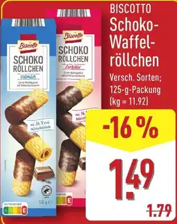 Aldi Nord Biscotto Schoko-Waffel-röllchen Angebot