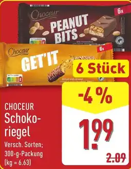 Aldi Nord Choceur Schoko-riegel Angebot
