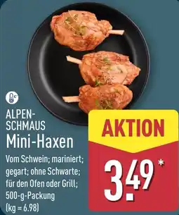 Aldi Nord ALPEN-SCHMAUS Mini-Haxen Angebot