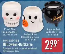 Aldi Nord HOME CREATION Halloween-Duftkerze Angebot
