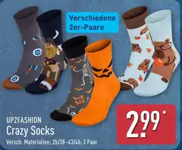 Aldi Nord UP2FASHION Crazy Socks Angebot