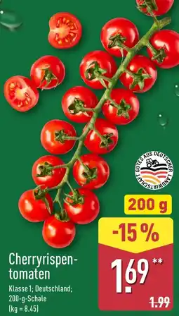 Aldi Nord Cherryrispen-tomaten Angebot