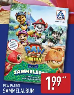 Aldi Nord Paw patrol sammelalbum Angebot