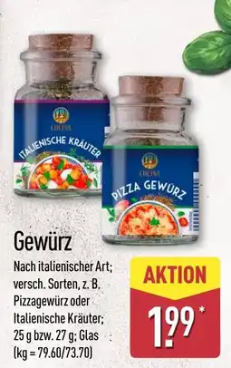 Aldi Nord CUCINA ITALIENISCHE KRÄUTER Angebot