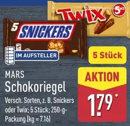 Aldi Nord MARS Schokoriegel Angebot