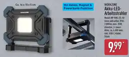 Aldi Nord WORKZONE Akku-LED-Arbeitsstrahler Angebot