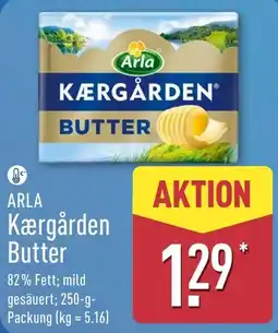 Aldi Nord ARLA Kærgården Butter Angebot